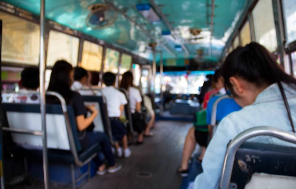 Police officers were told that a 35-year-old male passenger was stabbed by another man -- not known to him -- before he fled the scene on foot. Photo for illustrative purposes only - 123RF