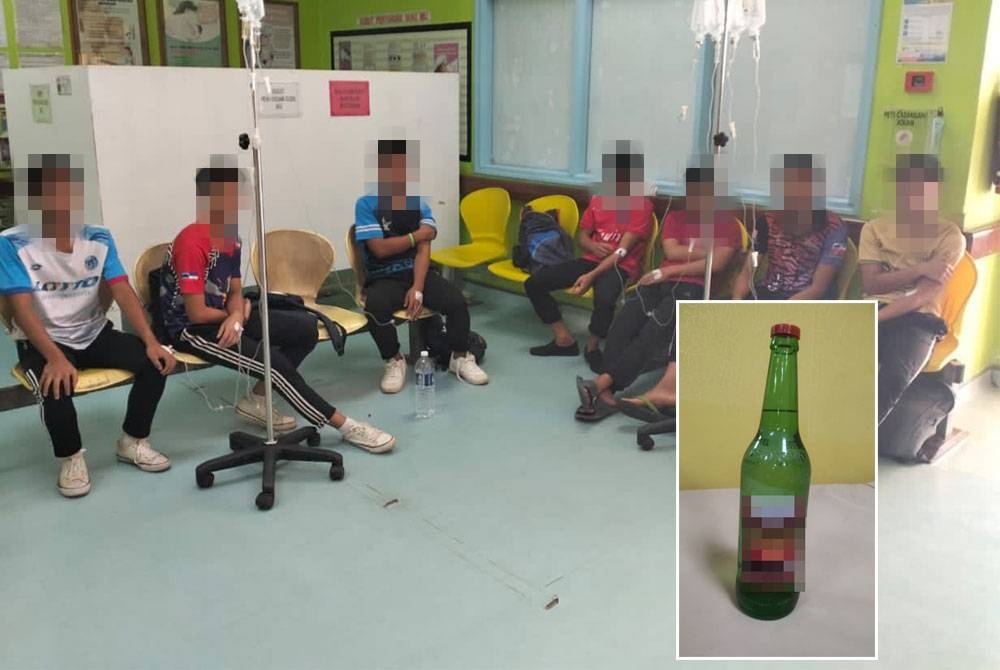 The students who consumed the mixed drink, leading to methanol poisoning. - FILE PIX