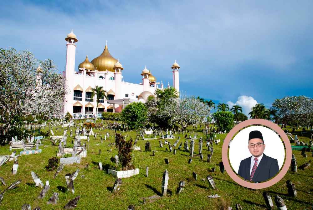 Dalam ajaran Islam, apabila seseorang meninggal dunia, rohnya akan terus berpindah ke alam barzakh iaitu alam perantaraan antara dunia dan akhirat di mana roh akan berada sehingga hari kebangkitan. -Foto: Canva/ Gambar kecil: DR MOHD KHAIRULNAZRIN